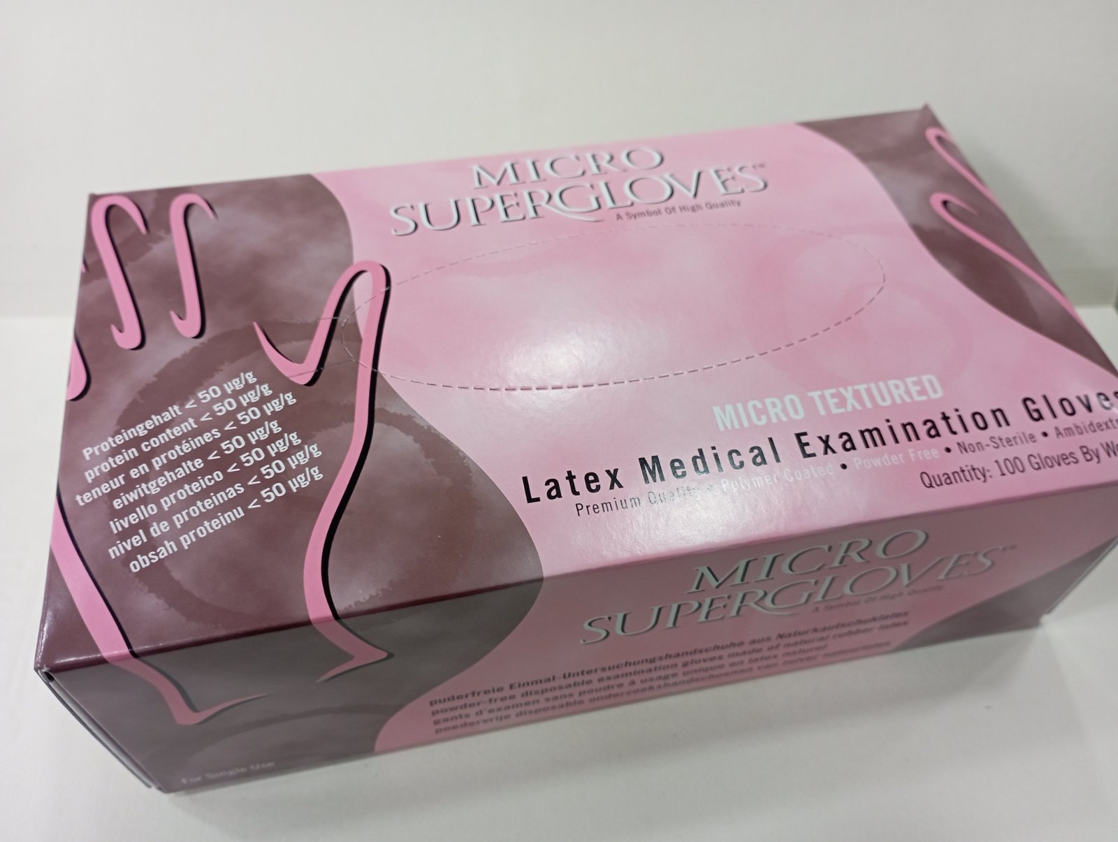 Microsupergloves latex